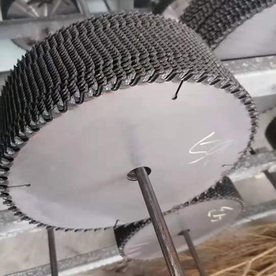 Kundengebundener 900mm hölzerner Messingausschnitt dreht die 36 Zoll-Kreissägemühlen-Blatt