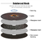 105x1.2x16mm dünnes geschnittenes Rad der metallschneidenden Diskette der Diskette Scheuermittel 80m/s