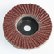 115X22mm 4,5 Zoll-Zirkoniumdioxid-Klappen-Diskette 40 Grit For Furniture Polishing