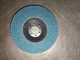 Abschleifende runde Zirkonium-Klappen-Diskette 100mm, das für Edelstahl-Metall reibt